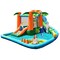 Inflatable Water Slide Bounce House With Splash Pool Ball Pit Climbing Wall Kids